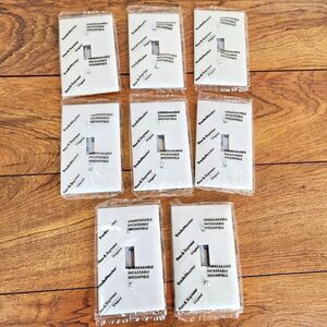 LOT 8 - Pass & Seymour Legrand TP1-W Wall Plate Light Switch White Cover